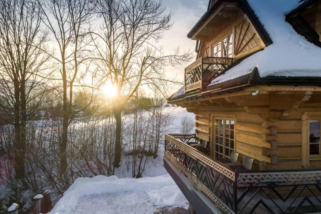 Willa Pitoniowka Z Sauna, Netflix Oraz Xbox One กอสเชียลิสกอ ภายนอก รูปภาพ